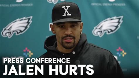 jalen hurts verletzt|Jalen Hurts Press Conference: December 8, 2024